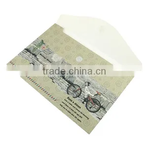 100% Eco-friendly Handmade Printed Custom Design A3 Document Bag, Folder Bag, Button Folder thumbnail-3