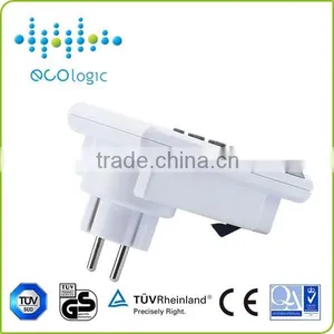 Single Phase Lamp Hour Electrical Timer, Digital Day Event Electrical Timer Switch Outlet thumbnail-2