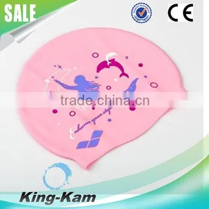 Summer Popular Soft Healthy Silicone Swim Cap.silicone Swimming Cap thumbnail-2