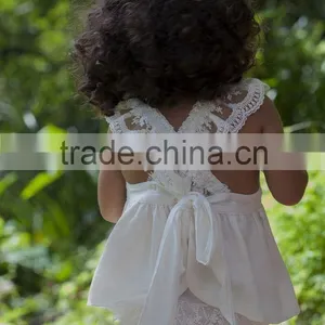 Linen Dress, Kids Linen Dress, 100%cotton Dress,white Linen Dress,white Linen Wedding Dress for Kids thumbnail-6