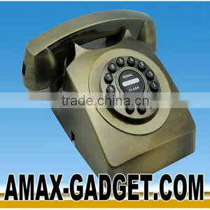 Tel-6713123 Antique Telephone Fashionable Home Antique Bronze Telephone thumbnail-1