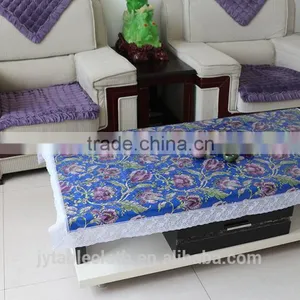 Gold Coatedand Printed Transparent Pvc Tablecloth thumbnail-2