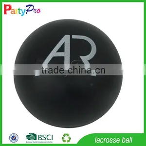 Partypro China Market Promotional Black High Quality Lacrosse Ball thumbnail-1