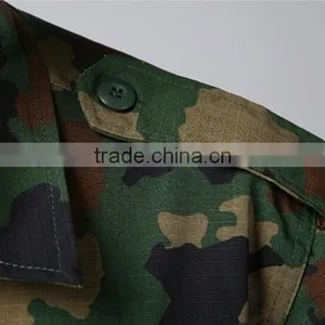 New Polygon Woodland Camo Polyester/ Cotton African Military Uniform thumbnail-4