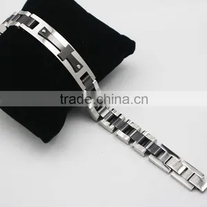 2016 Newest Fashion Stainless Steel Biker Chain Bracelet Men thumbnail-4