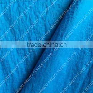 Crinkle Nylon Fabric/100% Nylon Fabric/Nylon Crinkle Fabric thumbnail-1