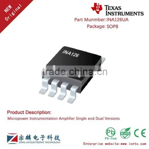Genuine Original INA126UA SOP8 INA126 Instrumentation Amplifier thumbnail-1