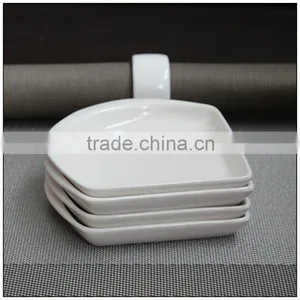 White Ceramic Sauce Dish thumbnail-1