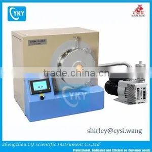 Larger Plasma Cleaning System With Vacuum Pump , 8.5"Dx 14" L Quartz Chamber ( 100 L Capacity, 13.56 Mhz, 80W Max ) - EQ-PCE-8 thumbnail-1