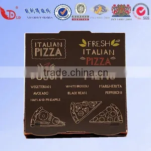 Cheaper Hand-Made Recycle E- Flute Paper Corrugated Pizza Boxes Manufacturer, Carton Pizza Delivery Box for Supplier's Choice thumbnail-2