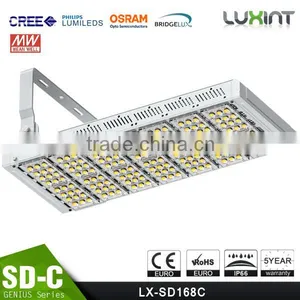 100-140lm/W Different Beam Angle 5 Years Warranty Adjustable Bracket CE Rohs Meanwell Driver 240W LED Tunnel Lamps thumbnail-5