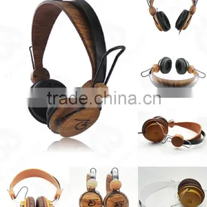 Over Head Wooden Headset for Computer thumbnail-1