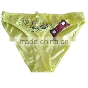 Yellow Colored Sexy Woman Underwear thumbnail-1