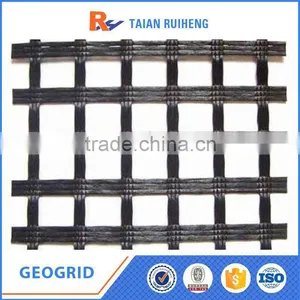Inforcement Fiber Glass Geogrid Road Bed Pavement thumbnail-4