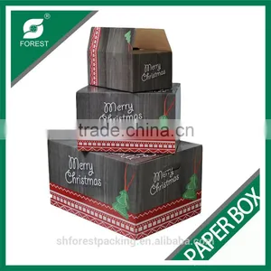 CHRISTMAS CELEBRATION AND PACKING FULL COLOR PRINTED GIFT BOX thumbnail-2
