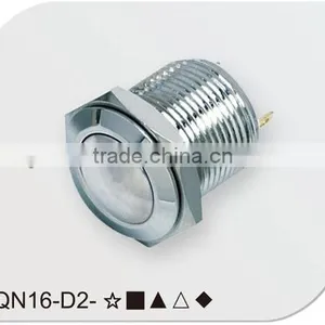 Ring Illuminated 16mm Push Button Switch thumbnail-1