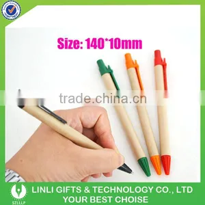 Best Selling Brand Logo Paper Eco-friendly Pen thumbnail-5