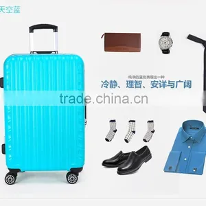 PC Material ISO9001 Certificate Suitcase International Traveller Factory Price 3pcs Aluminum Luggage thumbnail-1