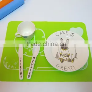 Custom Silicone Baby Placemat One-piece Silicone Placemat thumbnail-1