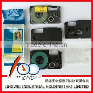 9mm Tape Cartridge for Compatible Casio Label Printer XR-9WE1 XR-9YW1 XR-9BU1 thumbnail-1