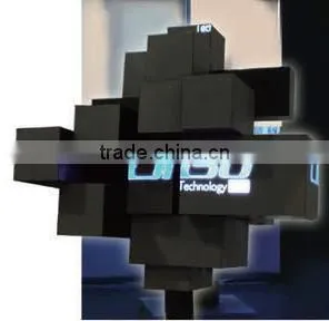 For Indoor Top Projects, LED Cube With Rotating System thumbnail-5