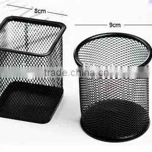 Round or Square Metal Mesh Pen Holder or Stand thumbnail-3