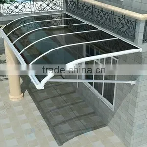 DIY Door Canopy Window Awning Polycarbonate Roof for Four Season thumbnail-4