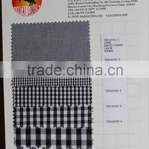 Hot Selling 100%cotton Check Shirts Fabric thumbnail-1