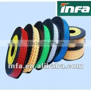Pvc Cable Marking Plastic Circle Marker Tube Color Cable Markers thumbnail-1