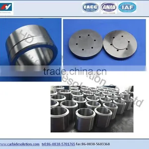 Tungsten Carbide Seal Rings Grinded / Cemented Carbide Mechanical Seal Rings thumbnail-4