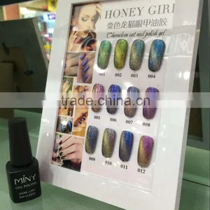 15ml Chameleon Cat Eye Gel Nail Polish Soak Off UV Color Gel, Salon Beauty Cat Eye Varnish thumbnail-2