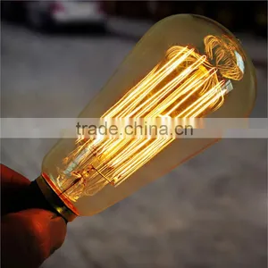 High Tranmittance Edison Bulb ST64 E27 Vintage Edision Light Bulb 40W thumbnail-1