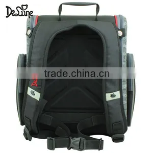 Little Boys Primary School Bag Red Cars Print School Backpack thumbnail-6
