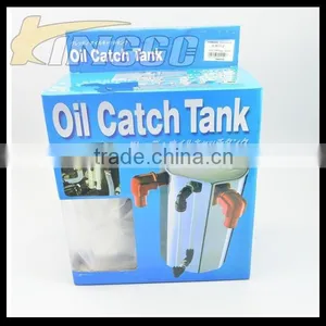 High Polished Aluminium Car Engine Fuel Catch Tank thumbnail-3