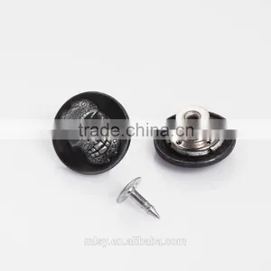 Metal Fancy Buttons Western Metal Buttons Horn Button for Shirt thumbnail-4