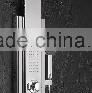 Big Size Hot Selling One Piece Stainless Steel 304 Corner Shower Colum thumbnail-1