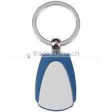 Tear Drop Metal Key Tag thumbnail-1