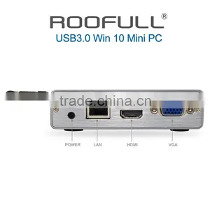 Windows 10 Ubuntu MINI PC K6A Cherry Trail Z8300 14nm 1.8G 64-bit Quad Core With VGA Windows TV Box thumbnail-6