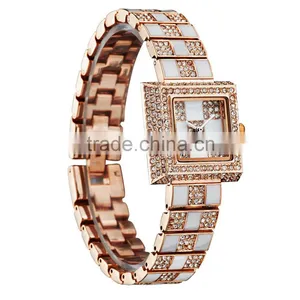 Kingsky KY068 Stylish Diamond Jewelry Fashion Wrist Watch Women thumbnail-2