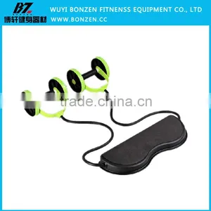 Newest Fitness Equipment Ab Wheel Ab Roller Pull Rope thumbnail-1