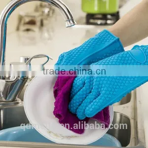 2016 Hot Selling Kitchen Golve/heat Resistant Oven Silicone Glove thumbnail-3