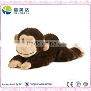Plush 12" Soft Chimp Monkey Stuffed Toy thumbnail-1