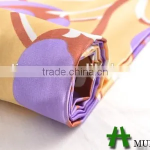 Mulinsen 2015 Printed Flower 100 Polyest Hot Woman Sleepwear Satin thumbnail-4
