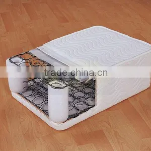 Box Spring, Solid Pallet Wood,Bonnell Spring Hotel Bed Base Kniting Fabric Wood Bed Base thumbnail-4