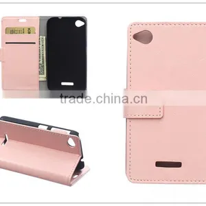 Wholesale Color Crazy Horse pu Lether Case for Htc 320/526/728/828/one A9 Support Adjustable Stand Function Wallet Case thumbnail-1
