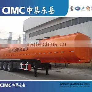 CIMC Manufacture 38cbm Water Tanker Semi Trailer Trucks For Sale thumbnail-3