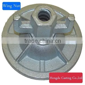 Galvanized Formwork Swivel Nut Round Wing Nut thumbnail-1