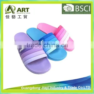 Colorful and Comfortable Indoor Shoes, Rainbow Strap Slipper thumbnail-1