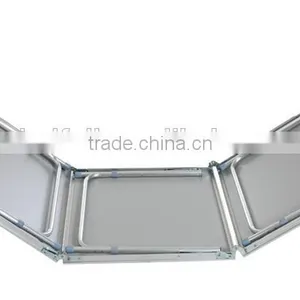 Hot Outdoor 6ft Blue OEM Color Aluminum Folding Picnic Table thumbnail-6