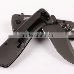 OEM 440 Blade Pocket Knife With Titanium Surface thumbnail-5
